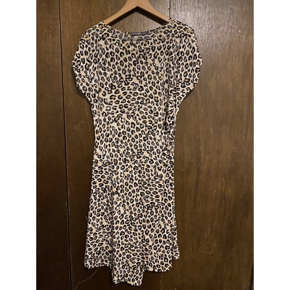 Womens Signature Collection Faux-Look Wrap Size 12-14 Roushing on sides